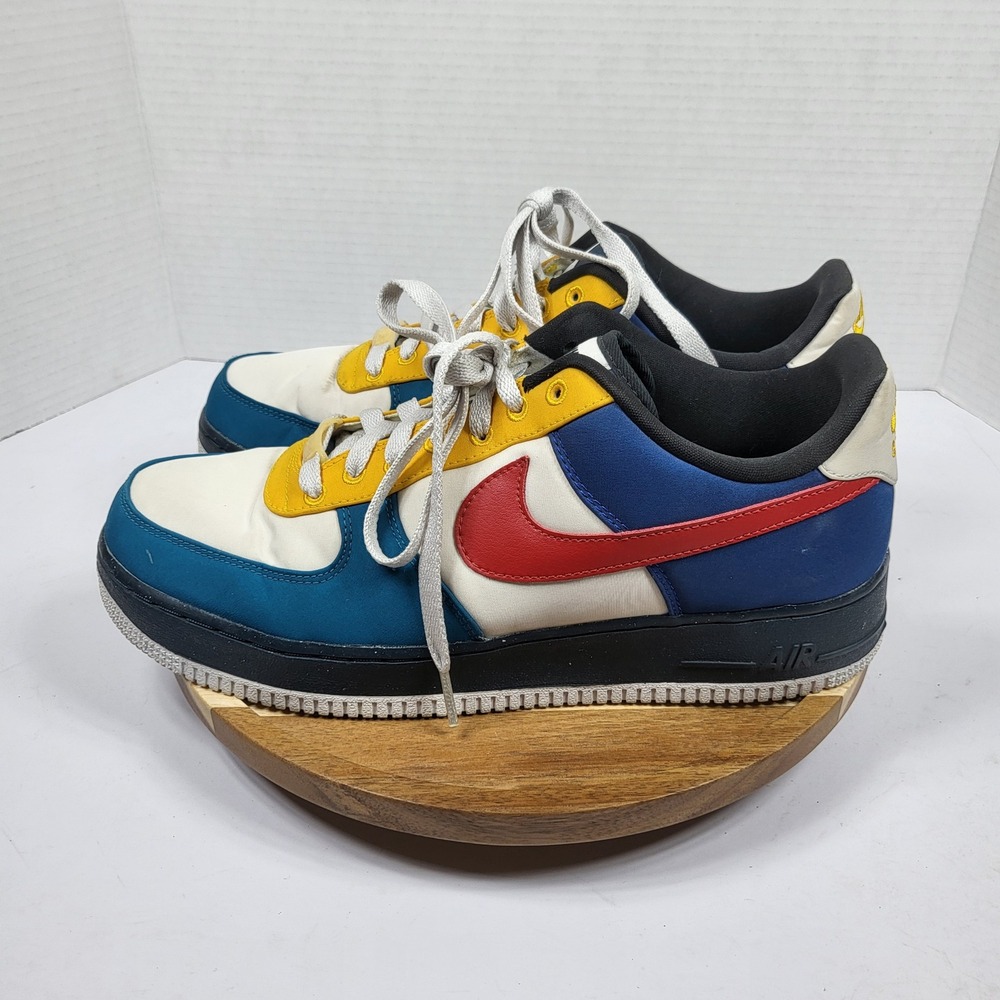 Nike Air Force 1 Low By You Mens 10 Multi Color Good Custom Shalom CW0400-991